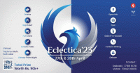 ECLECTICA 2023 Literary Fest Poster